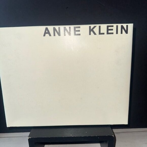 ANNE KLEIN Women's Woven Padded Ankle Strap Adjustable Wella Round Toe Wedge - Picture 6 of 6